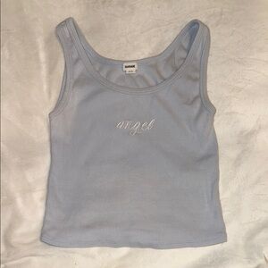 Garage Light Blue Angel Tank Top